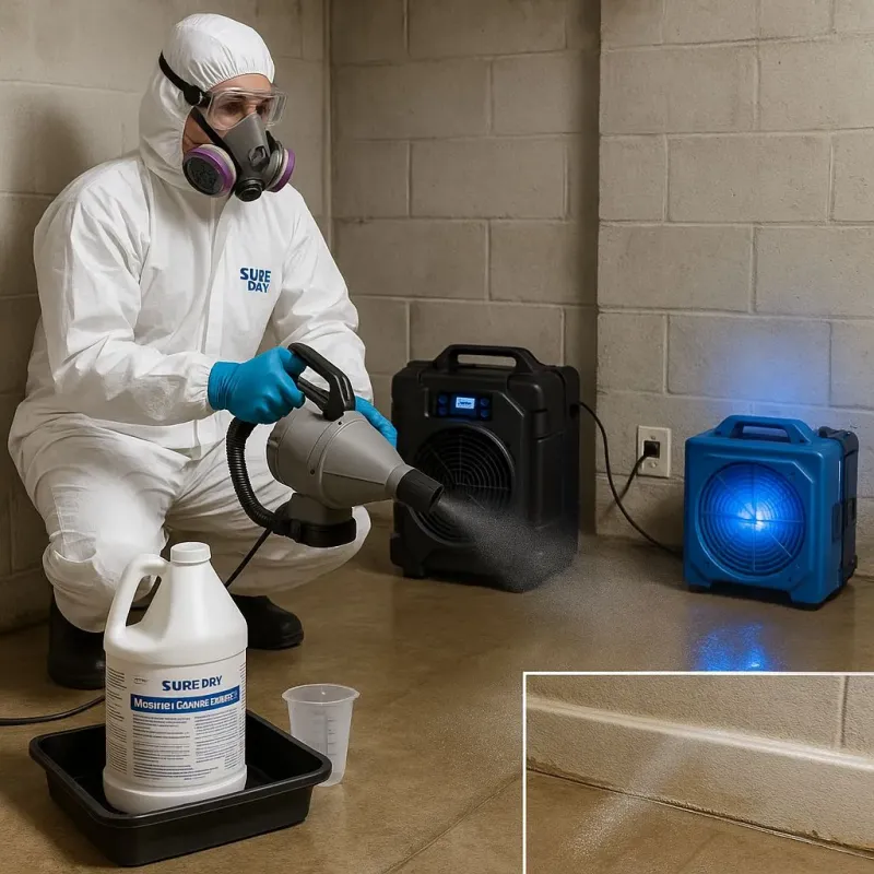 Sanitization and Odor Removal process in Esko, MN